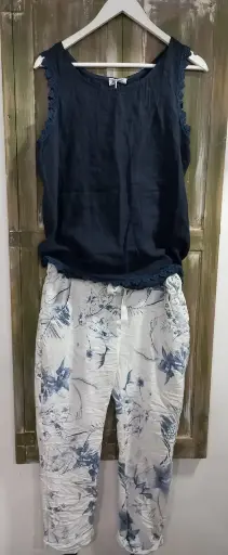 Pantalón elastizado italiano